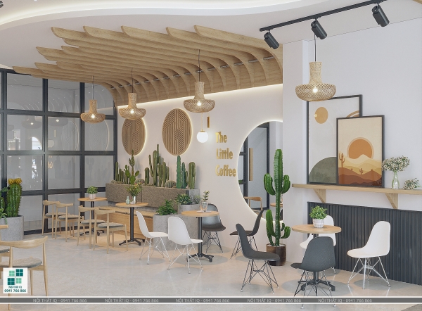 Thiết kế thi công nội thất cafe