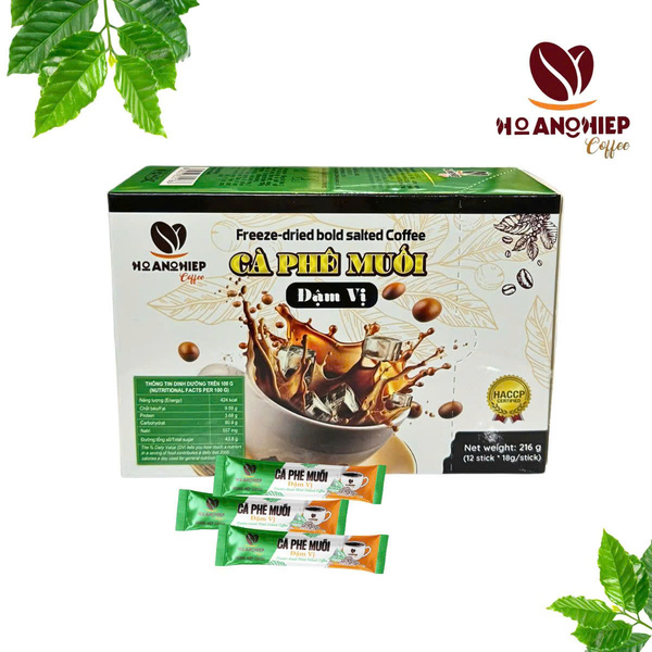 Cafe hòa tan muối đậm