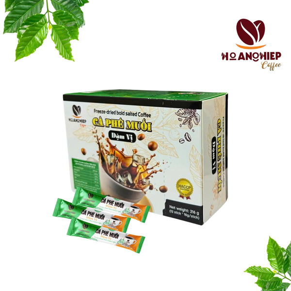 Cafe hòa tan muối đậm