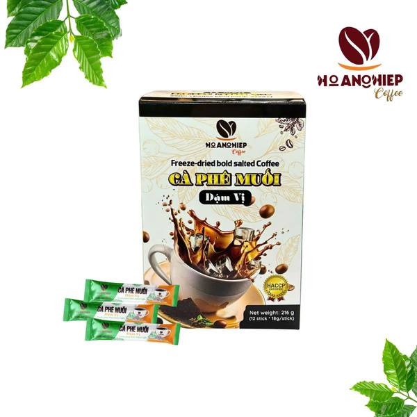 Cafe hòa tan muối đậm
