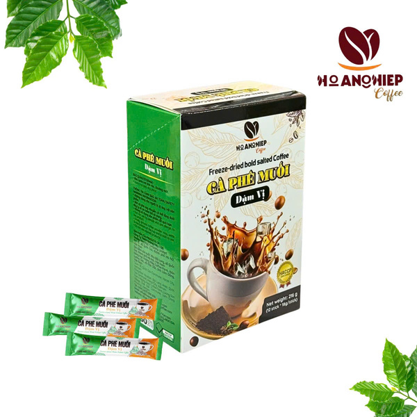 Cafe hòa tan muối đậm