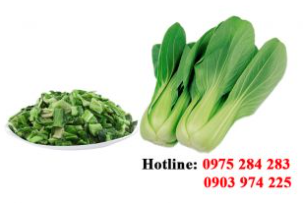 Cải thìa sấy