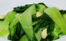 Cải thìa xào