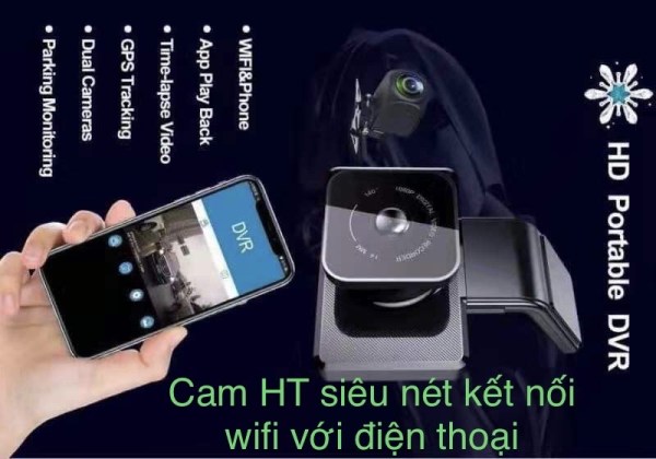Cam HT siêu nét kết nối wifi và điện thoại