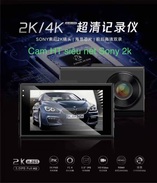 Cam HT siêu nét sony 2K