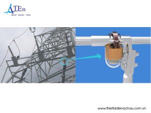 Cảm biến nhiệt độ kẹp cáp điện áp cao