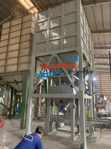 Cân đóng bao đậu xanh