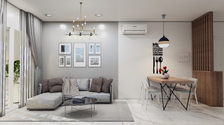 Thiết kế thi công nội thất căn hộ