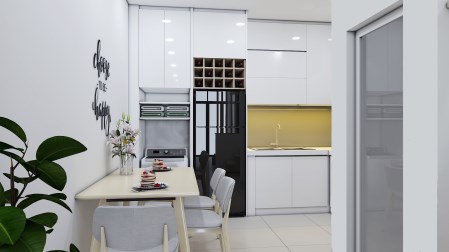 Thiết kế thi công nội thất căn hộ