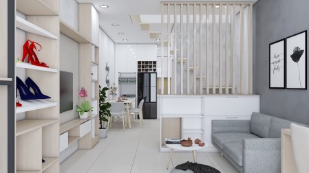 Thiết kế thi công nội thất căn hộ