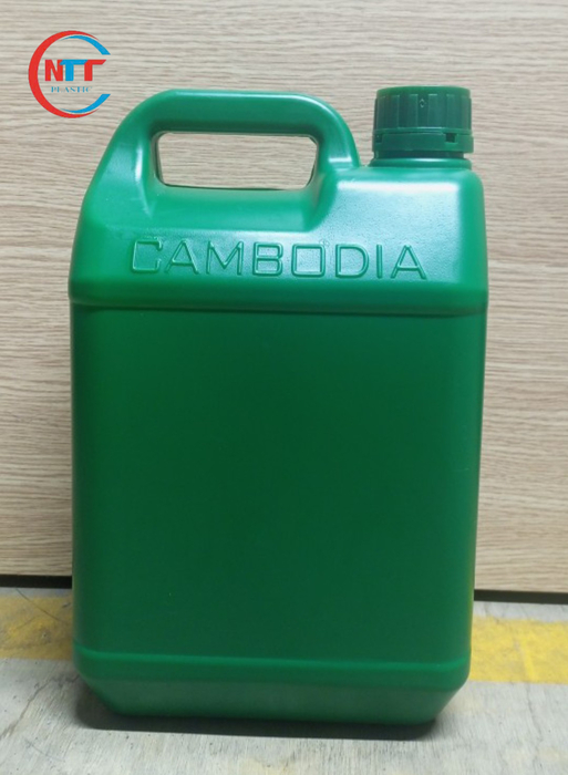 Can nhựa HDPE đựng hóa chất 4 lít