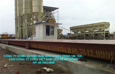 Cân ô tô sàn nổi