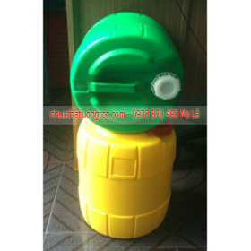Can nhựa 18 lít tròn