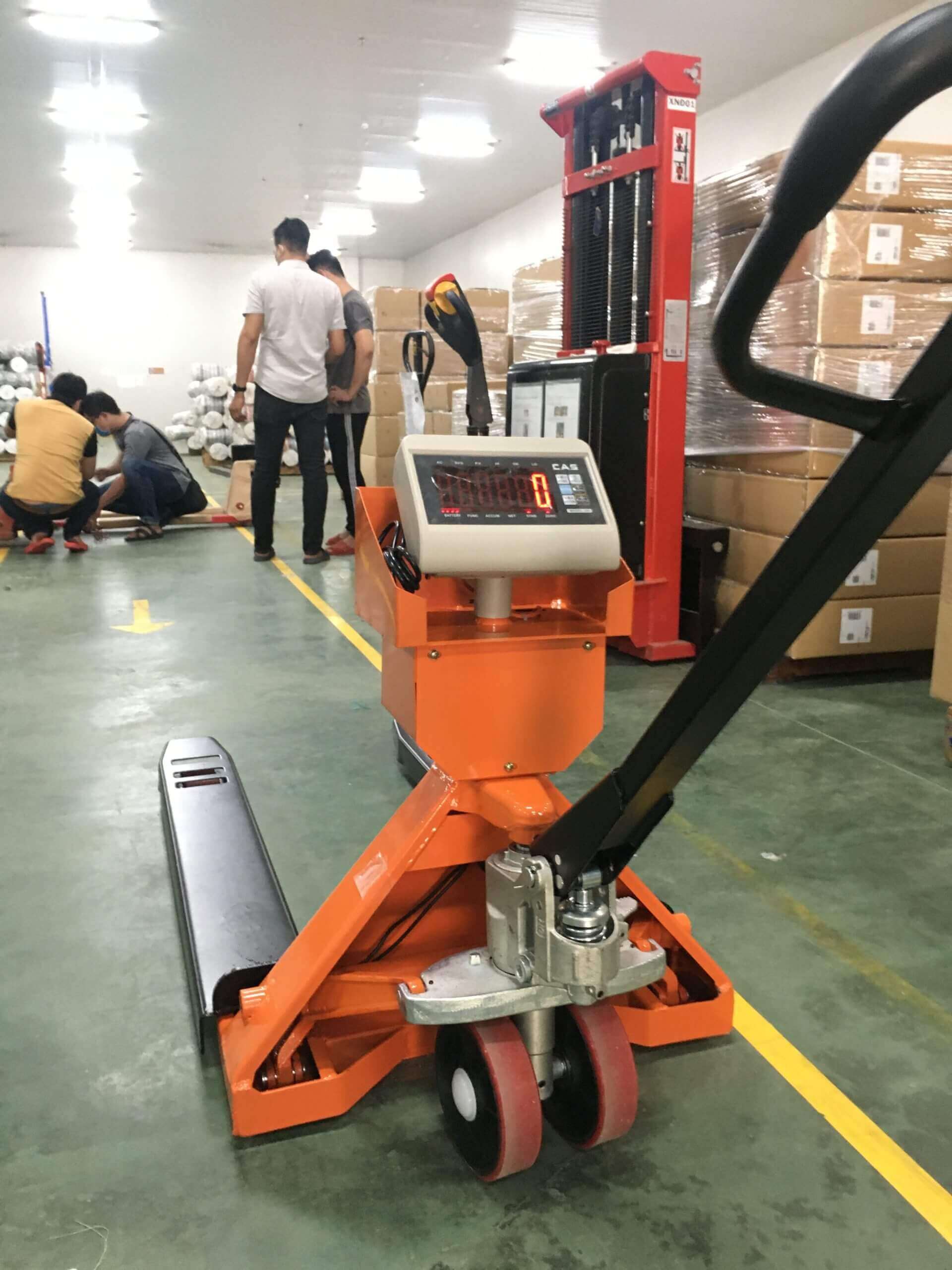 Cân xe nâng Pallet DH CAS