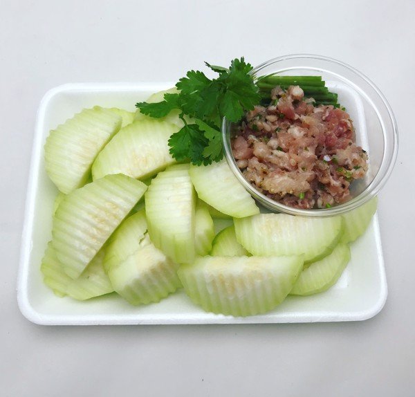 Canh bí xanh thịt bằm