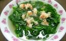 Canh rau mồng tơi
