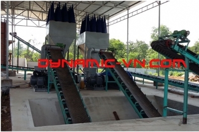 Băng tải cao su lòng máng