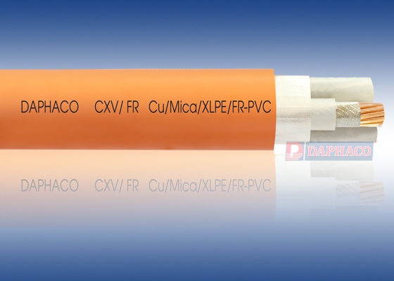 Cáp chống cháy, ruột đồng