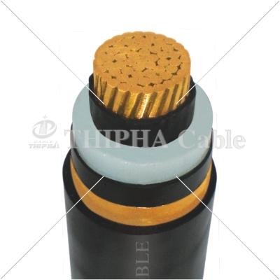 Cáp điện lực, 1lõi, ruột đồng, không giáp, có vỏ bọc 12/20(24)KV