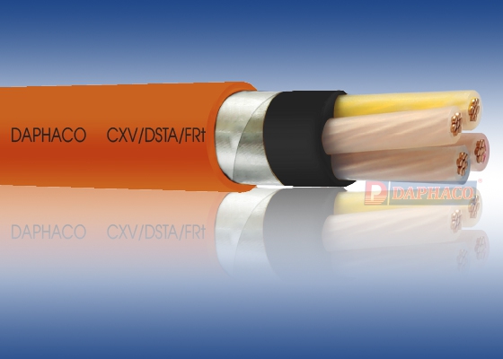 Cáp ngầm chậm cháy, ruột đồng