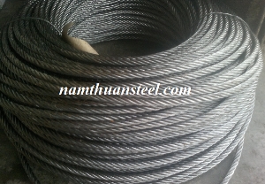 Cáp thép lõi bố