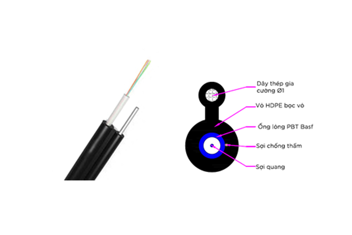 Cáp quang thuê bao FTTH