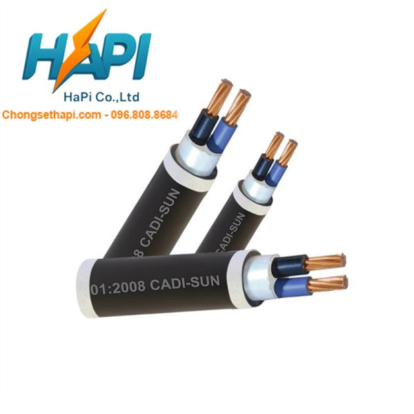 Cáp đồng 2 ruột, bọc cách điện PVC
