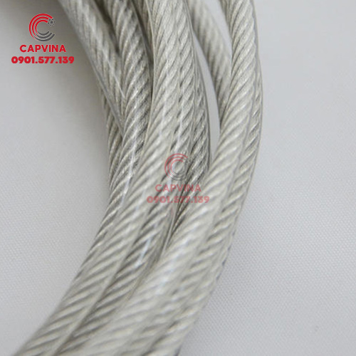 Cáp thép Hàn Quốc nhập khẩu bọc nhựa