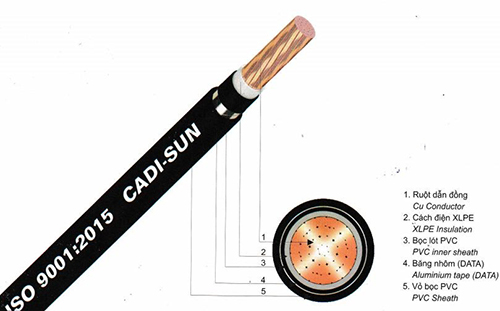 Cáp ngầm 1 ruột DATA 1X