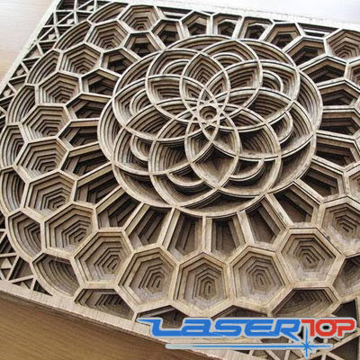 Cắt khắc Laser trên gỗ