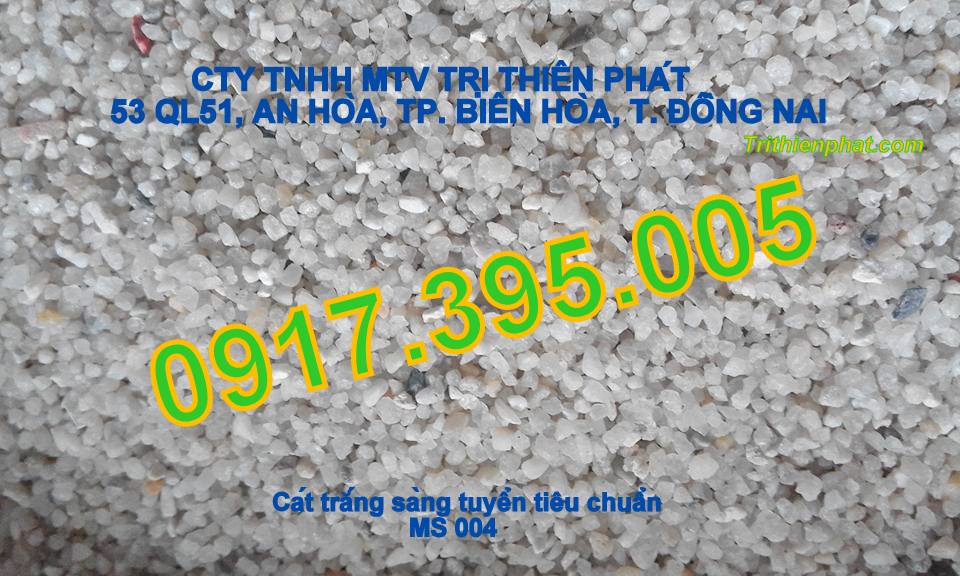 Cát sàng tiêu chuẩn