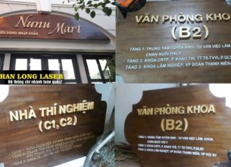 Cắt laser trên gỗ