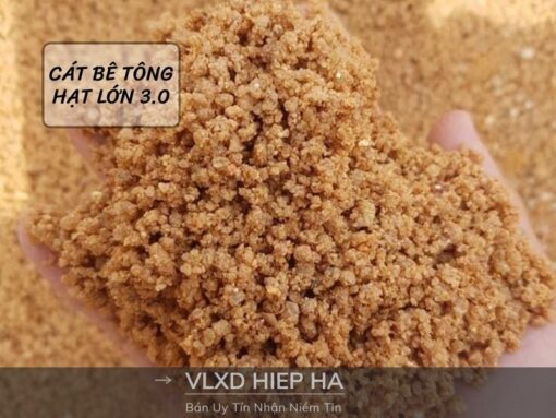 Cát bê tông hạt lớn