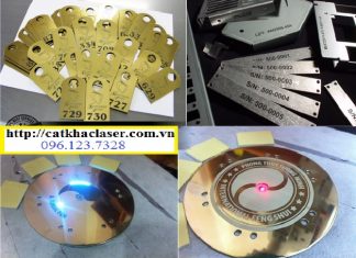 Cắt laser trênvải