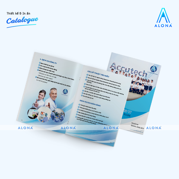 Catalogue đóng kim A5