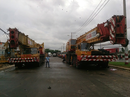 Cẩu 120 và 160 tấn