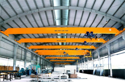 Thi công cầu trục nhà xưởng