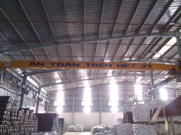 Cầu trục dầm đơn