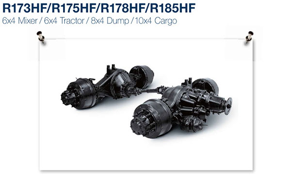 Cẩu sau xe tải Hyundai - 3 4 5 chân
