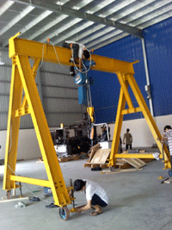 Sửa chữa cầu trục, cổng trục