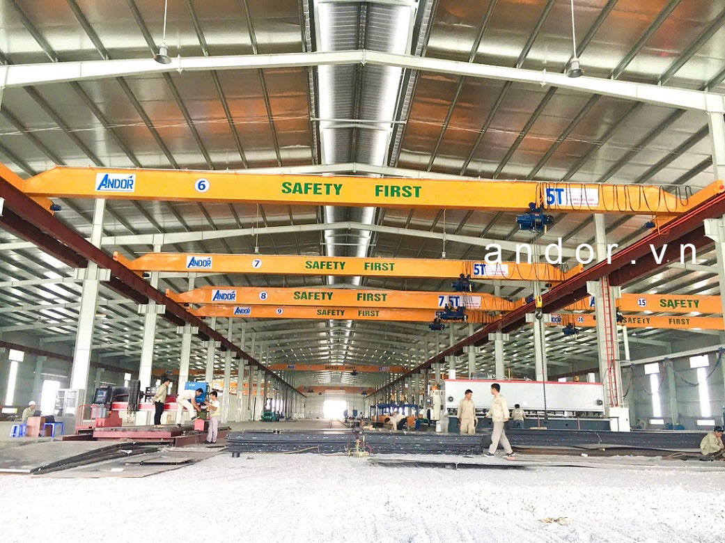 Cầu trục dầm đơn