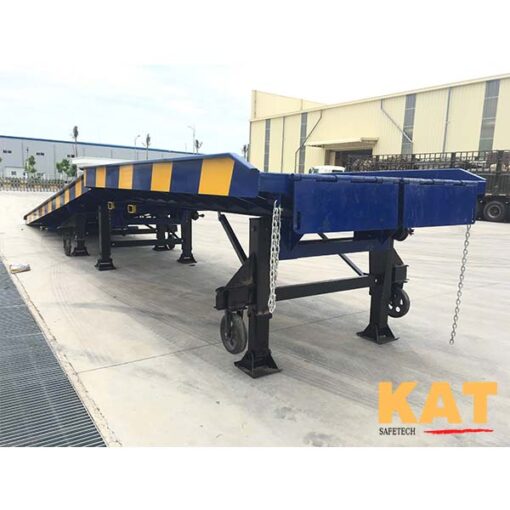 Cầu xe nâng lên Container 2 khúc KAT