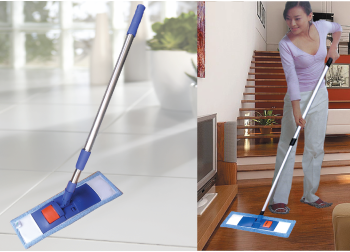 Cây lau siêu sạch Microfiber 40cm