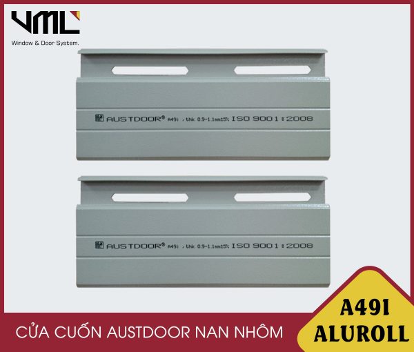Cửa cuốn Austdoor nan nhôm