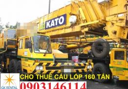 Xe cần cẩu lốp 160 tấn