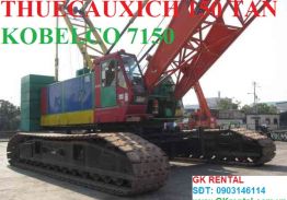 Xe cần cẩu xích 150 tấn