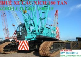 Xe cần cẩu xích 180 tấn