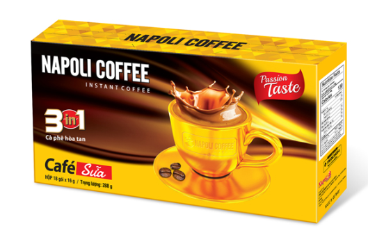 Cà phê sữa nóng 3 in 1