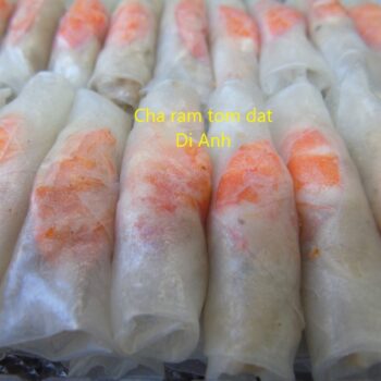 Chả ram tôm đất Bình Định size tôm thịt