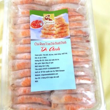 Chả ram tôm đất Bình Định